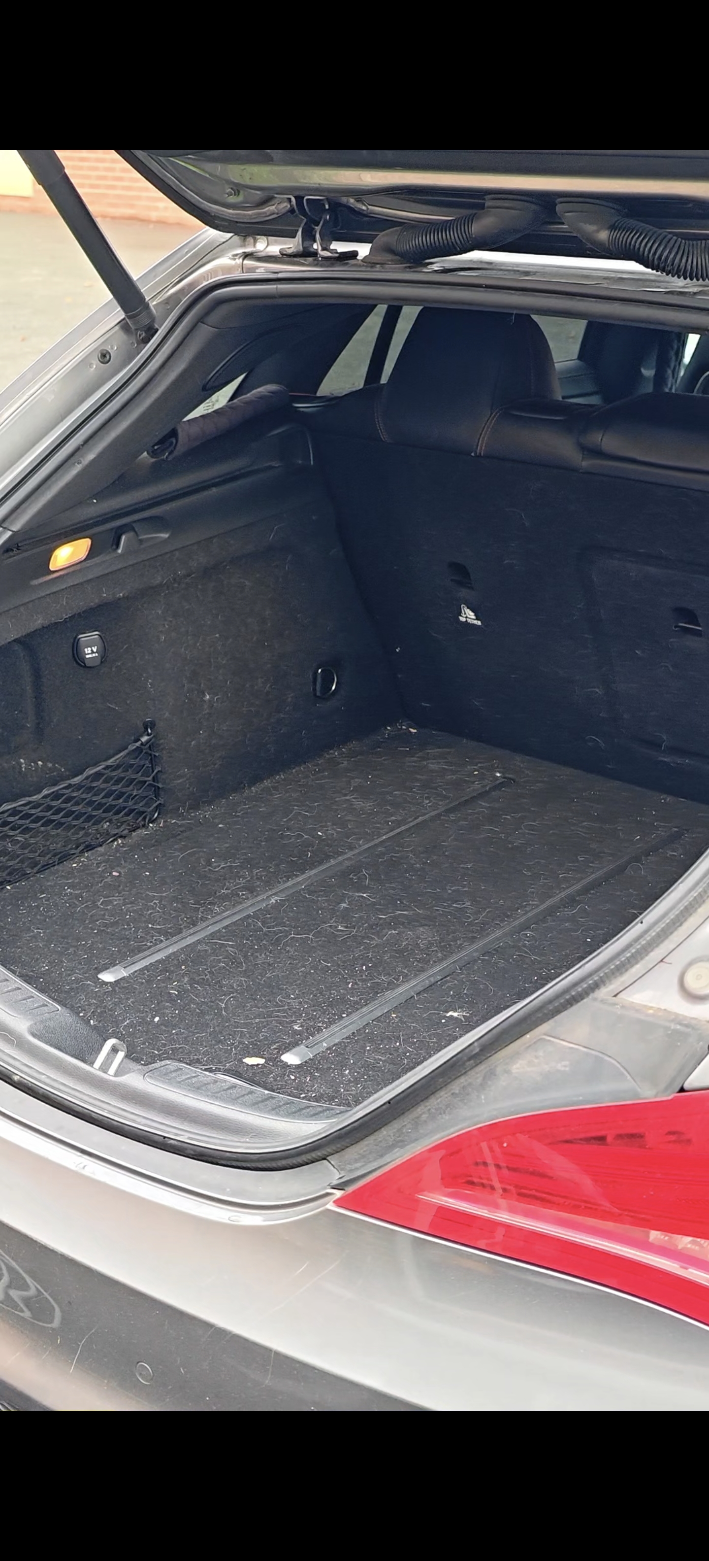 Mercedes interior before detailing