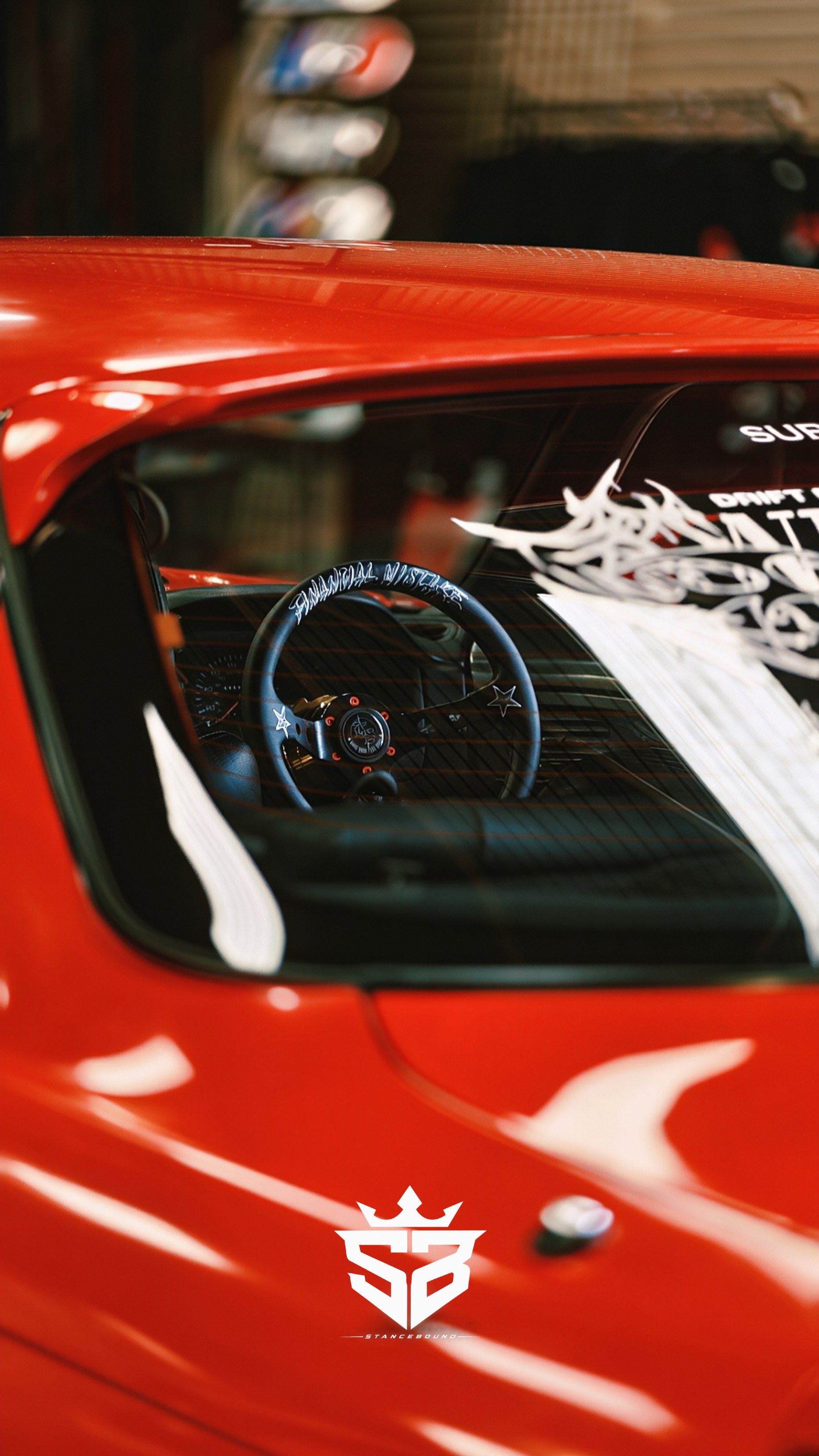 Modified car photography